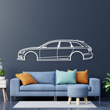 2017 A6 Avant Metal Car Wall Art - NC0578