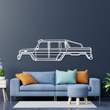 2014 G 63 AMG 6x6 Metal Car Wall Art - NC0505