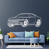 2023 Mustang Perspective Metal Car Wall Art - NC0443