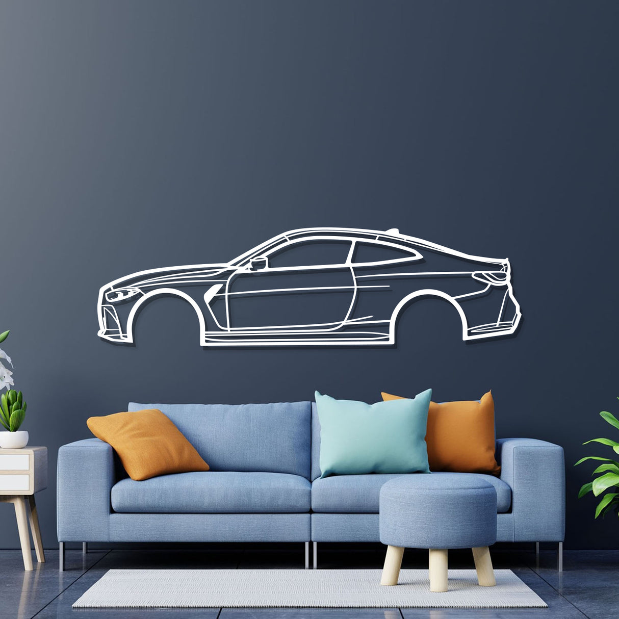 2022 G82 M4 Metal Car Wall Art - NC0786