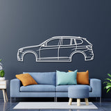 2011 X3 F25 2nd Gen Metal Car Wall Art - NC0424