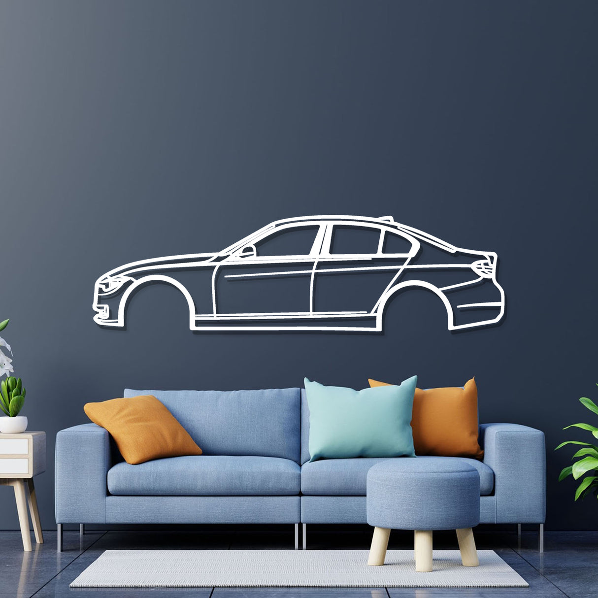 2015 3 SERIE F30 Metal Car Wall Art - NC0518