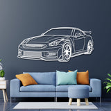 911 930 Perspective Metal Car Wall Art - NC0459