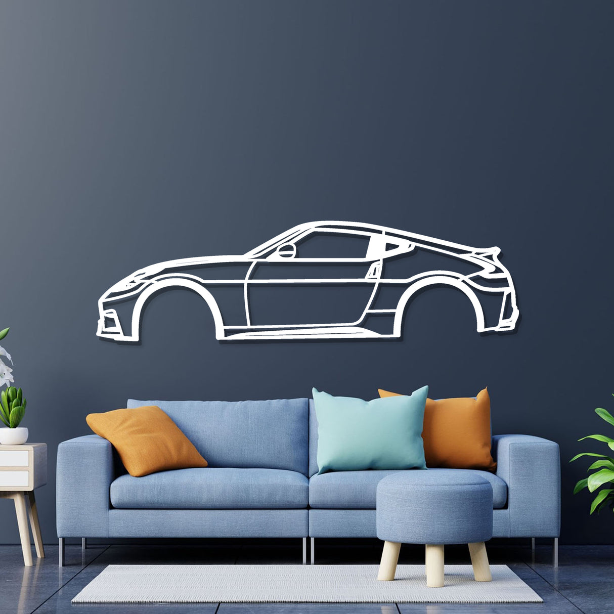 2015 370Z Metal Car Wall Art - NC0519