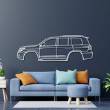 2008 LX 3rd Gen Metal Car Wall Art - NC0373