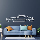 1970 Camaro Metal Car Wall Art - NC0127