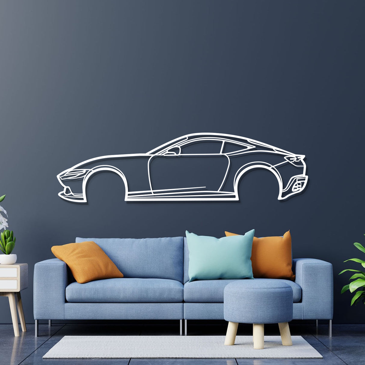 2020 Roma Metal Car Wall Art - NC0718