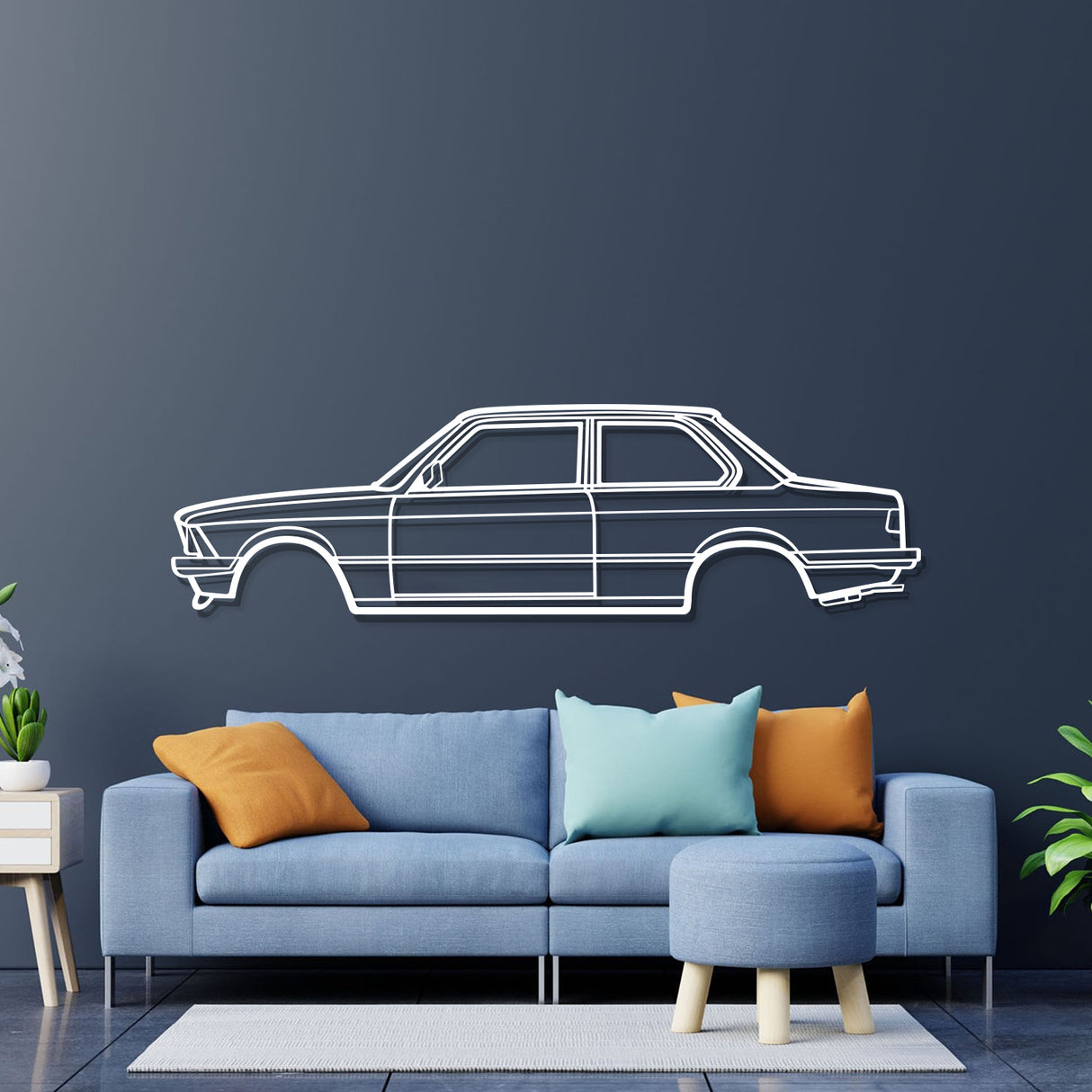 1981 E21 Metal Car Wall Art - NC0192