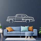 1954 Belair Detailed Metal Car Wall Art - NC0031