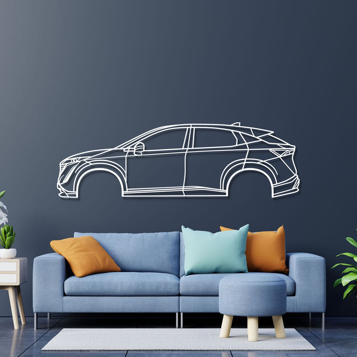 2023 Ariya Metal Car Wall Art - NC0821