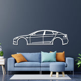 2022 Model S Metal Car Wall Art - NC0797