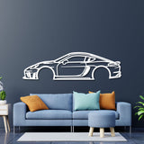 2020 Cayman 718 GT4RS Metal Car Wall Art - NC0695