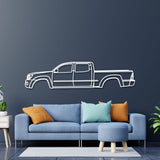 2005 Tacoma 2nd Gen Metal Car Wall Art - NC0325