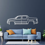 2006 Ridgeline 1st Gen Metal Car Wall Art - NC0335