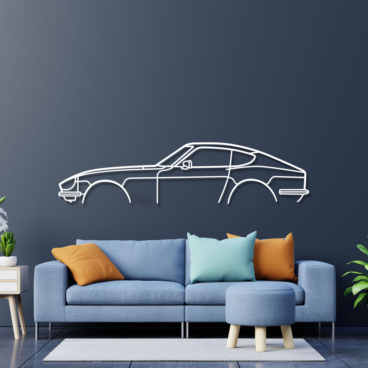 240Z 280Z Classic Metal Car Wall Art - NC0830