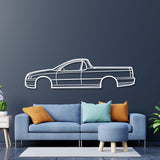 2004 Commodore UTE SS Metal Car Wall Art - NC0313