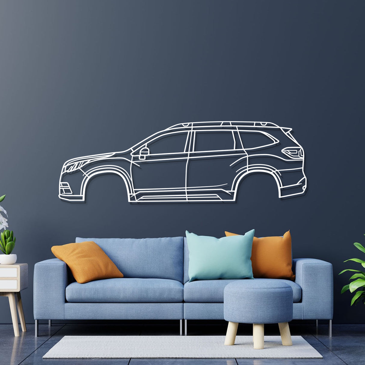 2019 Ascent 1st Gen Metal Car Wall Art - NC0647