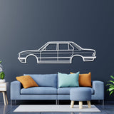 1983 E28 M5 Metal Car Wall Art - NC0199