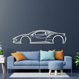 2019  488 PISTA Metal Car Wall Art - NC0640