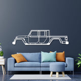 2020 Gladiator JT Metal Car Wall Art - NC0708