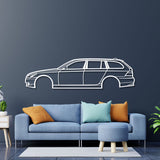 2008 535 XI WAGON Metal Car Wall Art - NC0360