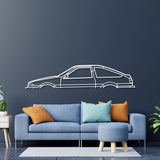 1985 Corolla AE86 Classic Metal Car Wall Art - NC0204