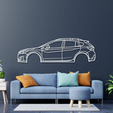 2018 Crosstrek 2nd Gen Metal Car Wall Art - NC0617