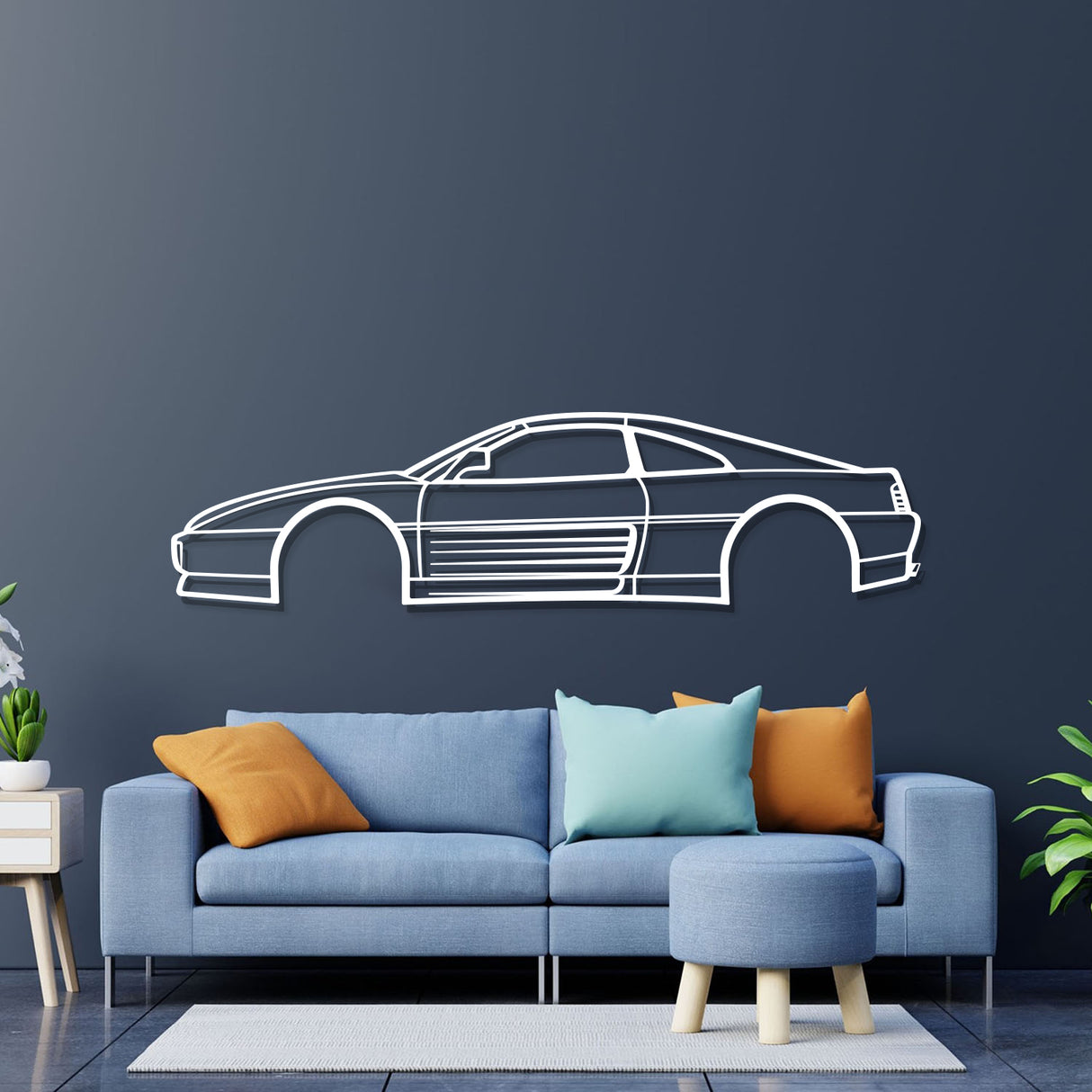 1994 348 Metal Car Wall Art - NC0249