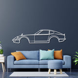 1971 Fairlady 240 ZG Metal Car Wall Art - NC0141