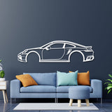 911 993 Metal Car Wall Art - NC0845