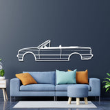 E30 Cabrio Metal Car Wall Art - NC0932