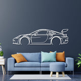 911 GT3 RS Model 992 Detailed Metal Car Wall Art - NC0859