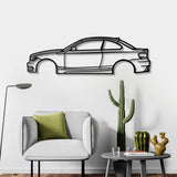 2009 E82 Coupe Metal Car Wall Art - NC0384