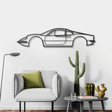 1969 Dino 246 GT Metal Car Wall Art - NC0121