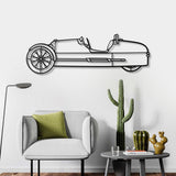 2014 3 Wheeler Metal Car Wall Art - NC0495