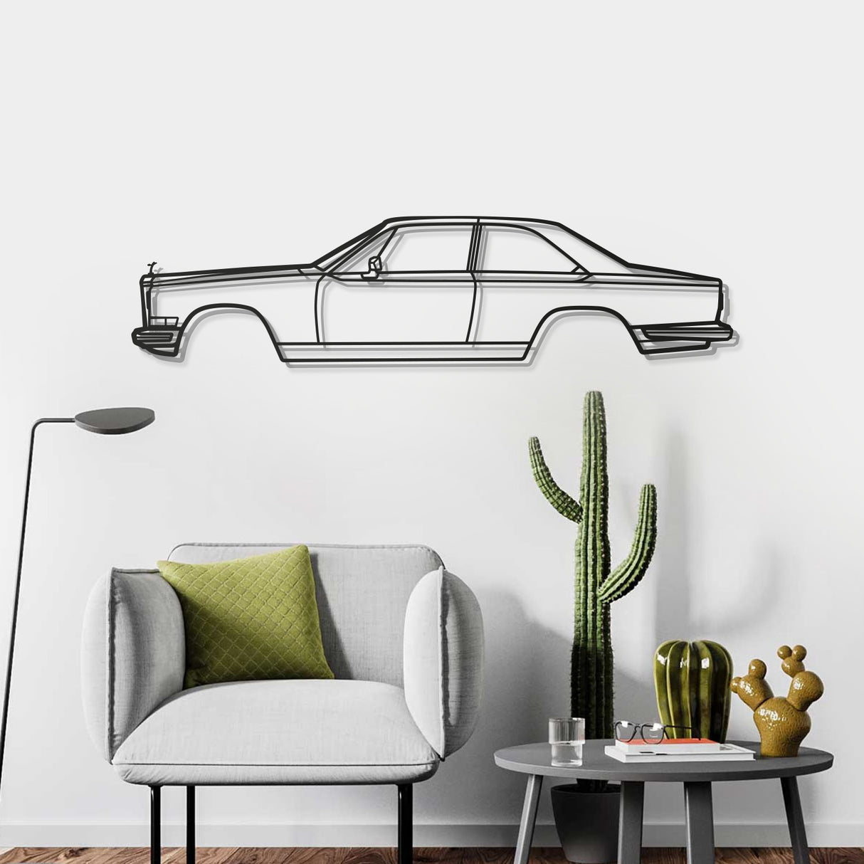 1975 Camargue Metal Car Wall Art - NC0165