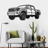 2008 Tacoma Perspective Metal Car Wall Art - NC0463