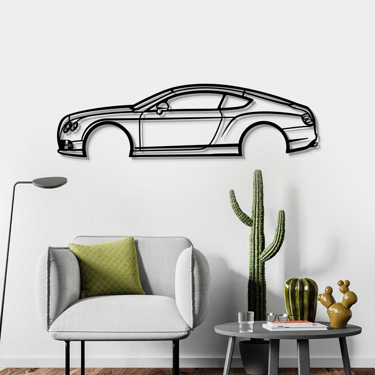 Continental Metal Car Wall Art - NC0908