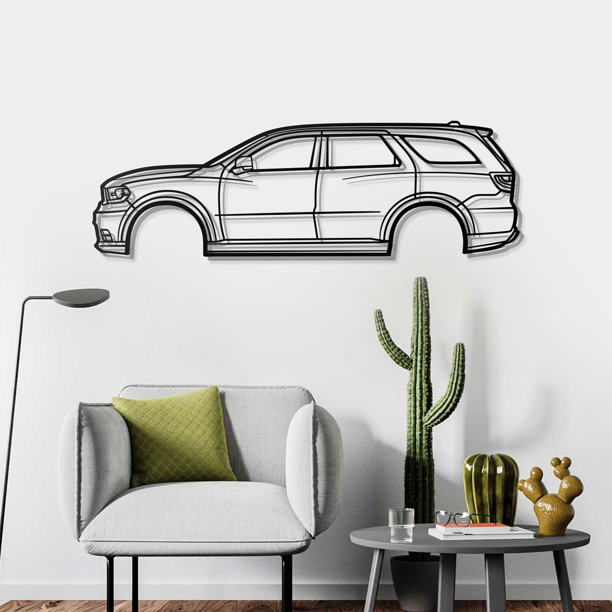 2018 Durango Metal Car Wall Art - NC0620