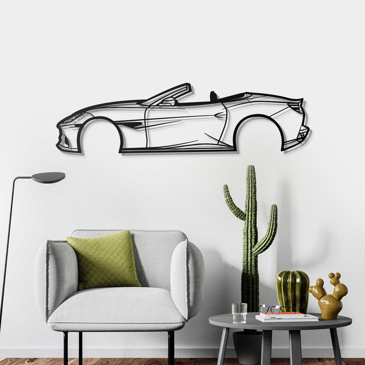 2021 Portofino Metal Car Wall Art - NC0758