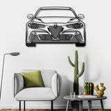 2021 Guilia GTA M Metal Car Wall Art - NC0751