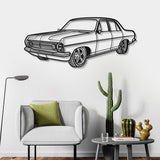 1966 HR Perspective Metal Car Wall Art - NC0447