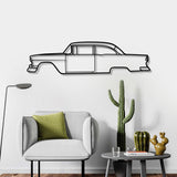 1955 150 Utility Sedan Metal Car Wall Art - NC0035