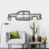 2015 Silverado 1500 Metal Car Wall Art - NC0540