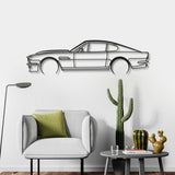 1984 Vantage V8 Detailed Metal Car Wall Art - NC0202