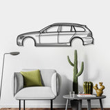 2009 E91 Metal Car Wall Art - NC0387