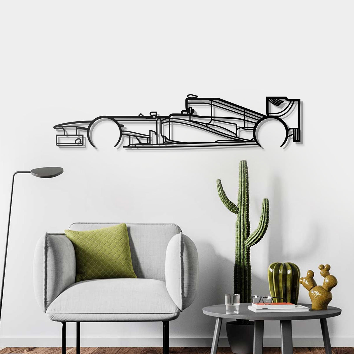 2012 RB8 Detailed Metal Car Wall Art - NC0477