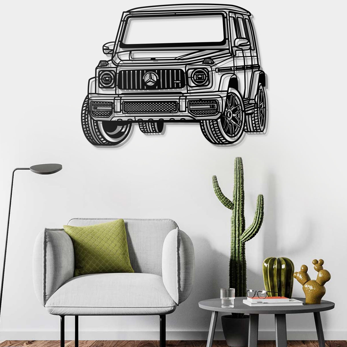 2019 G63 AMG Perspective Metal Car Wall Art - NC0454