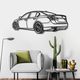 2022 GS F Perspective Metal Car Wall Art - NC0450