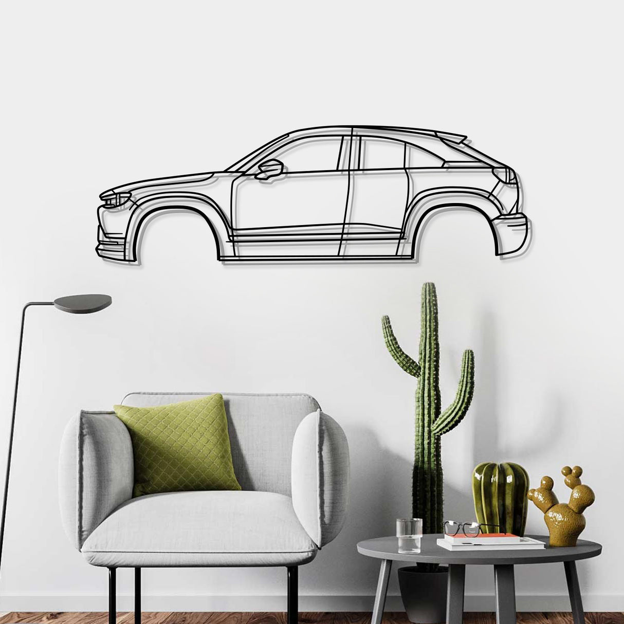 2022 MX-30 EV Metal Car Wall Art - NC0799